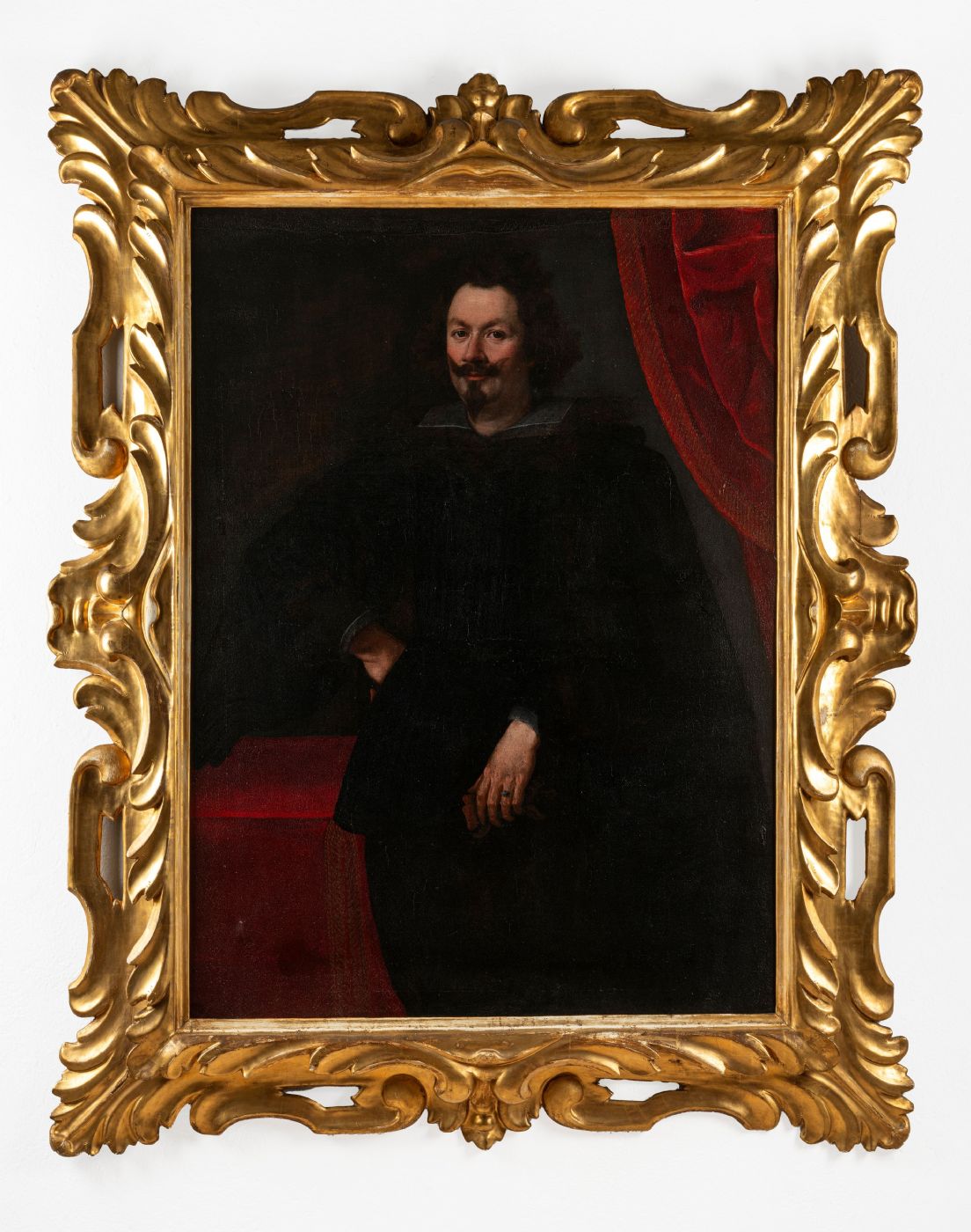 Portrait d'un gentilhomme Domenico Fiasella (Sarzana, 1589 – Gênes, 1669)